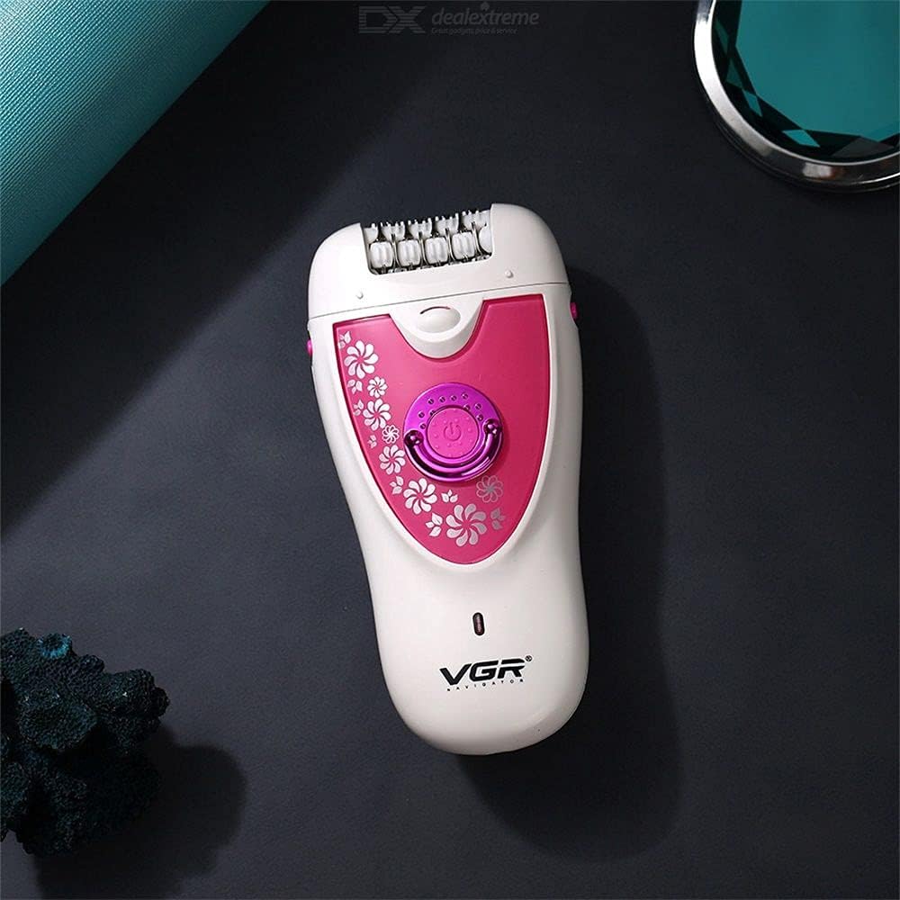 ماكينة إزالة الشعر VGR V-722 - 3 مستويات سرعة وإضاءة LED