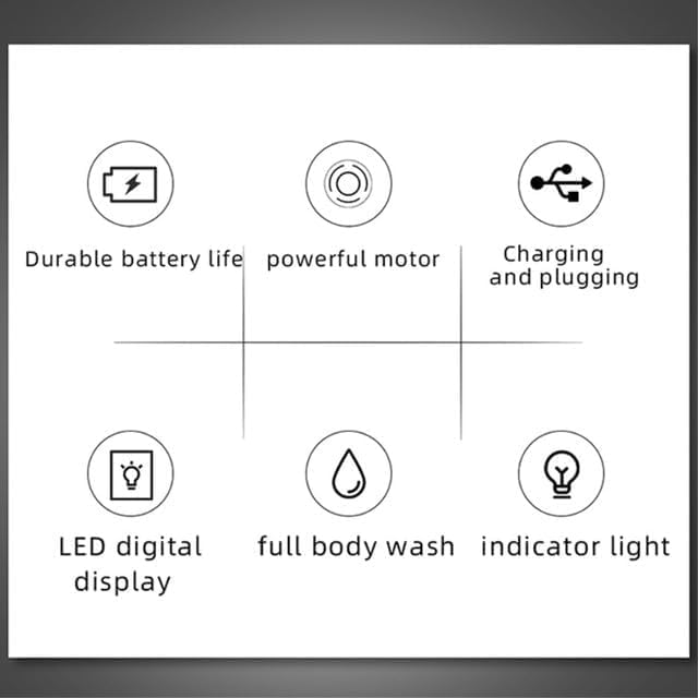 VGR V-728 hair removal device - 3 in 1 and 60 minutes wireless use