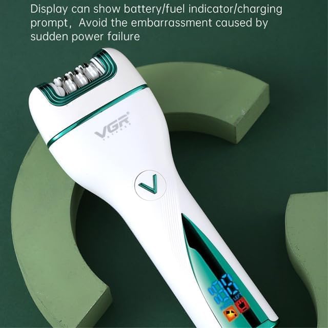 جهاز إزالة الشعر VGR V-728 - 3 في 1 و60 دقيقة استخدام لاسلكي