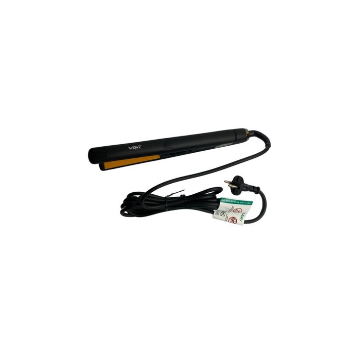 مكواة فرد شعر VGR V-501 الاحترافية - سيراميك، تسخين فائق 1080°F، تحكم حراري رقمي، تصميم أنيق مع حقيبة جلدية