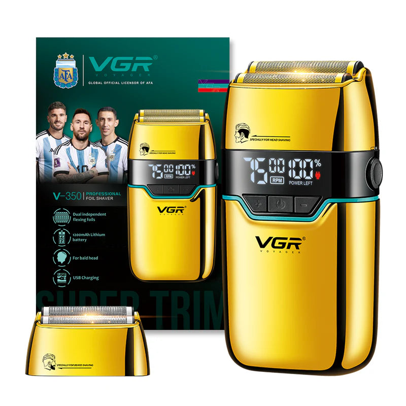 VGR V-350 Professional Precision Hair Clipper for Head and Beard