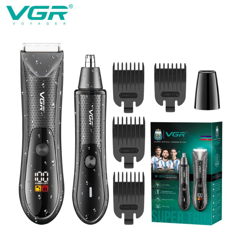 VGR V-934 Body and Nose Hair Trimmer