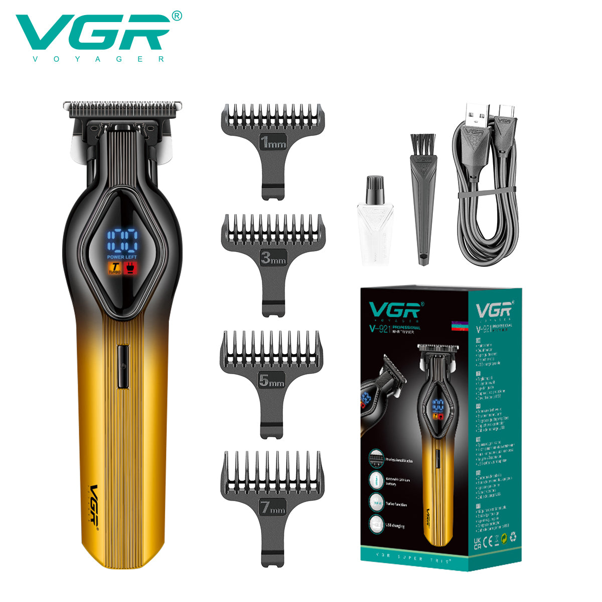 Professional Hair Trimmer and Clipper VGR V-921 — image 1