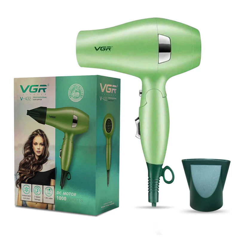 Professional 1000W Hair Dryer for Men and Women VGR V-432