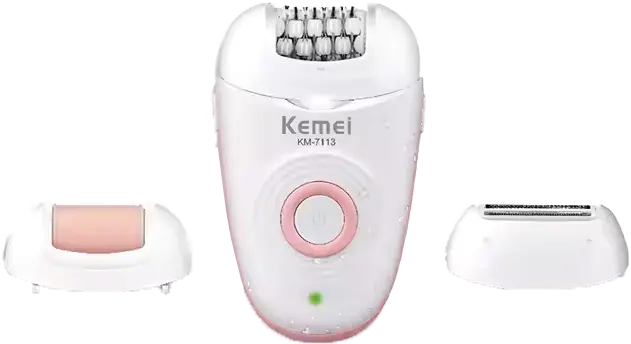 Kemei 7113 Women's 3-in-1 Hair Removal Device — image 2
