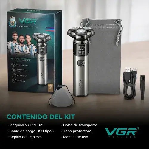 VGR Water-Resistant Hair Clipper V-321 — image 3