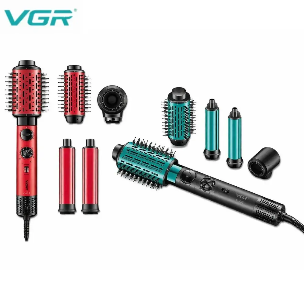 VGR Hair Brush V-485 5 in 1 with Negative Ion Technology
