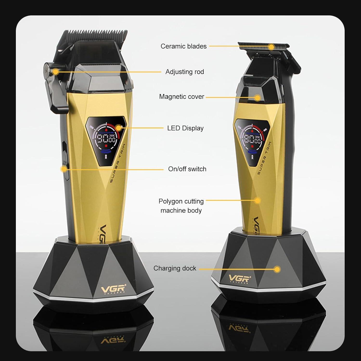 VGR Professional 3 in 1 Barber Set V-877S3 — image 1
