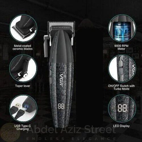 VGR Hair Cutting and Trimming Machine with Heat and Rust-Resistant Ceramic Blades V-640C — image 4
