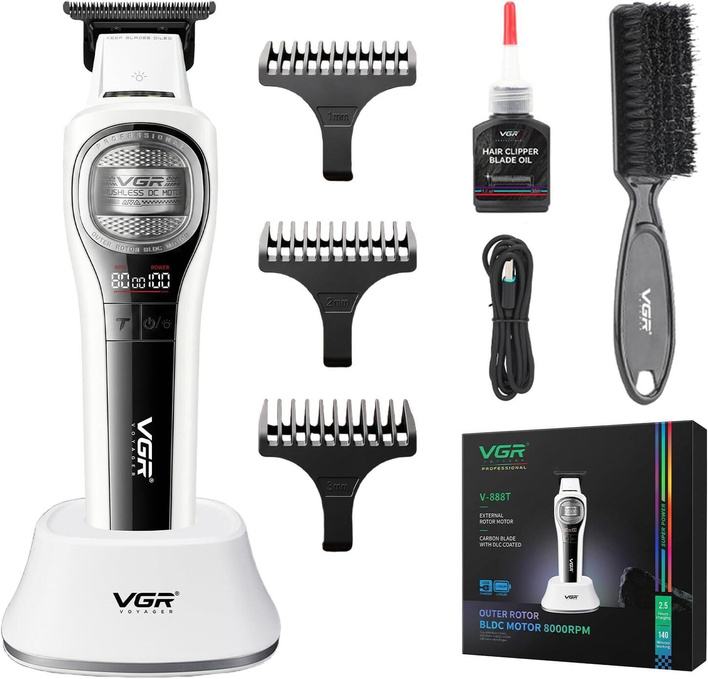 VGR Professional Shaver with Brushless Motor V-888T