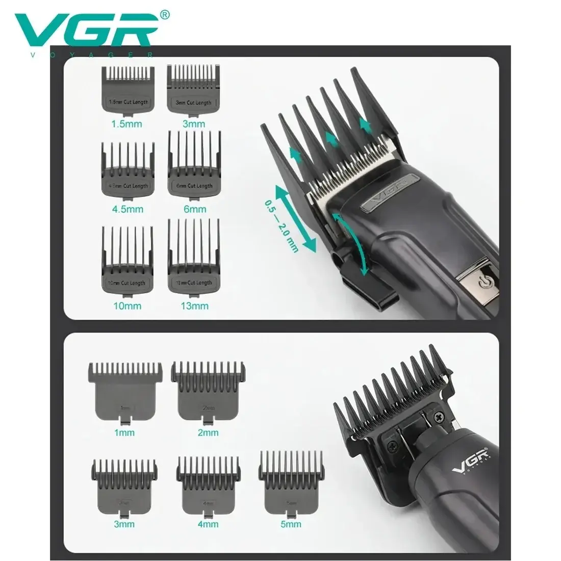 VGR Voyager Cutting and Trimming Set with LED Display V-694 S2 — image 3