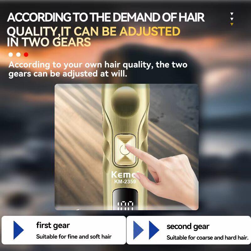 Kemei Cordless Hair Shaver and Trimmer KM-2359 — image 3