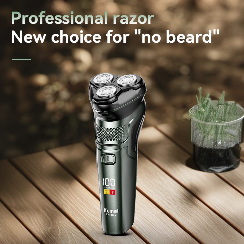 Kemei water-resistant rotary hair clipper KM-2804 — image 5