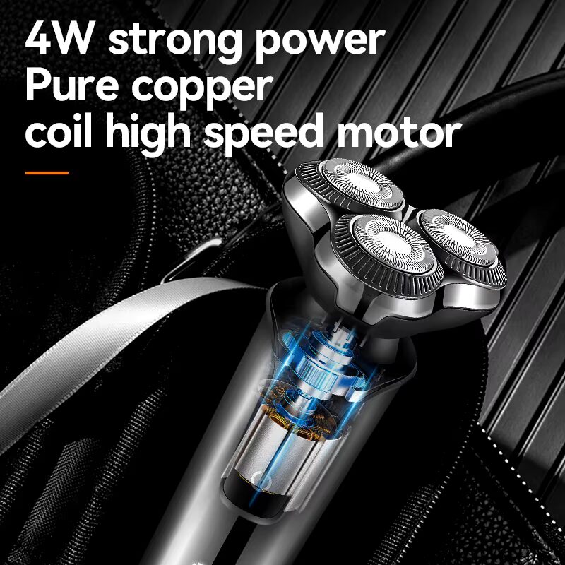 Kemei KM-774 hair clipper with triple rotating blades — image 4