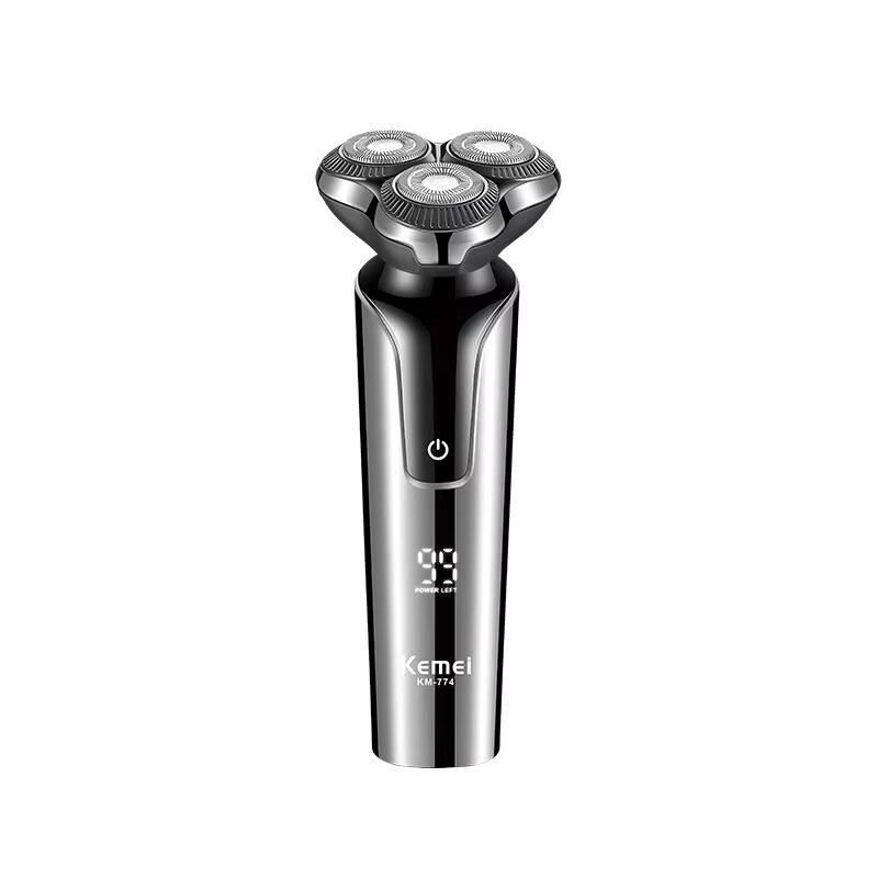Kemei KM-774 hair clipper with triple rotating blades — image 3