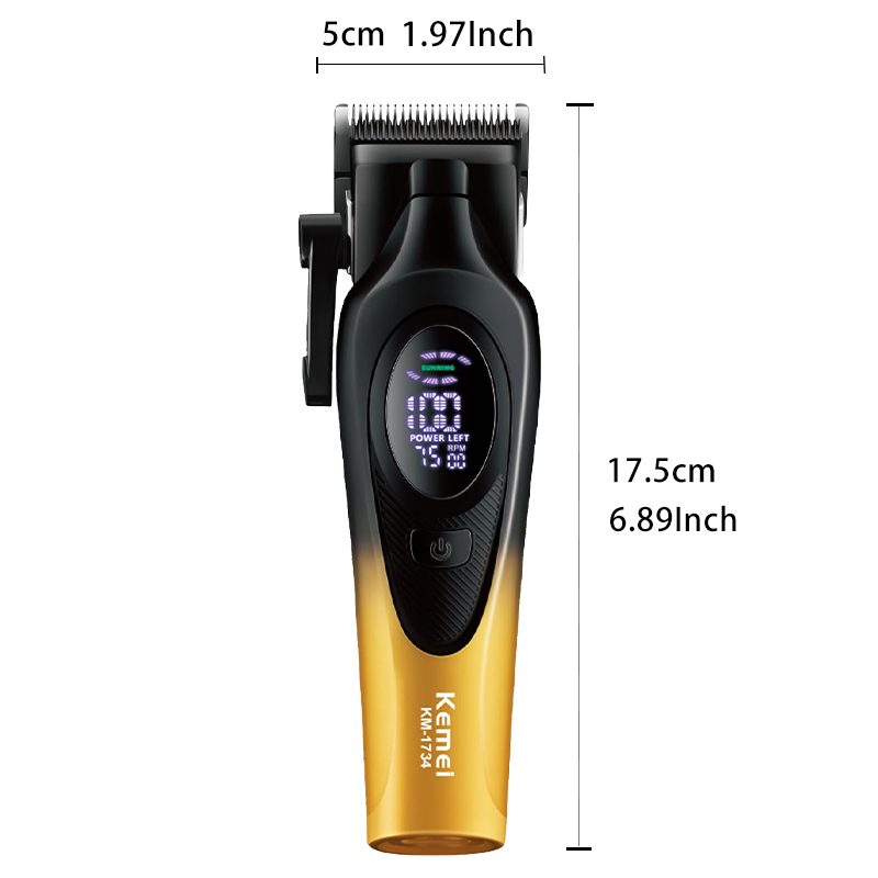 Kemei KM-1734 precision trimmer zero 0 mm — image 3