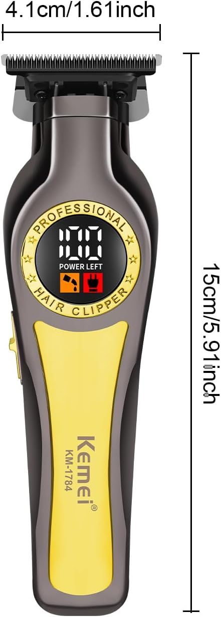 Kemei wireless hair clipper 150 minutes battery KM-1784 — image 2