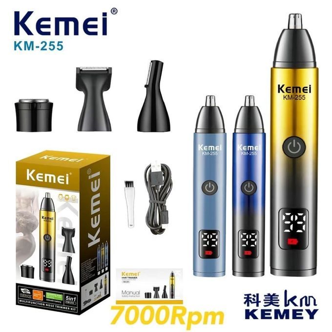 Kemei multi-purpose hair clipper and trimmer KM-255 — image 1