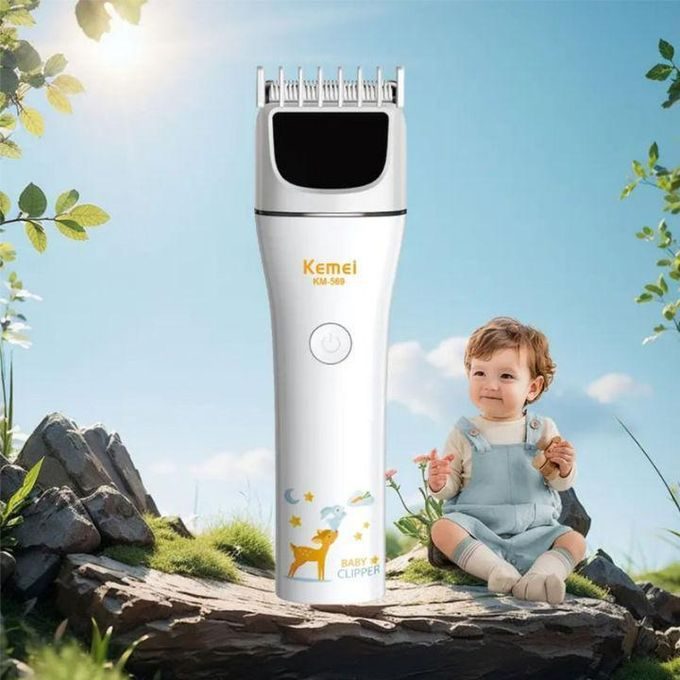 Wireless hair clipper for children with safe blades — image 4