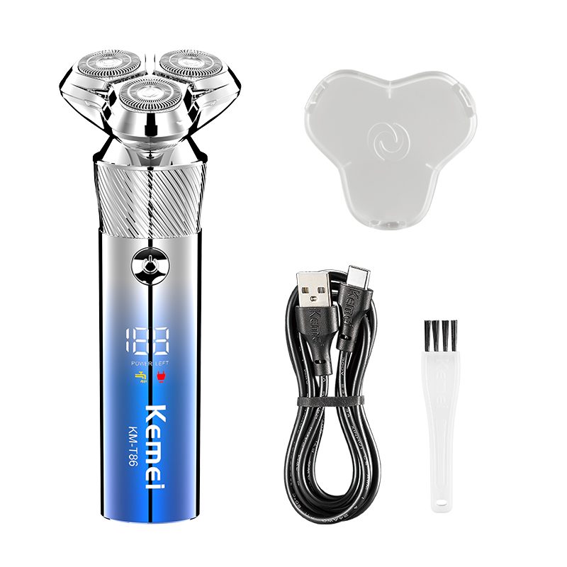 Kemei men's hair clipper triple rotating head KM-T86 — image 1
