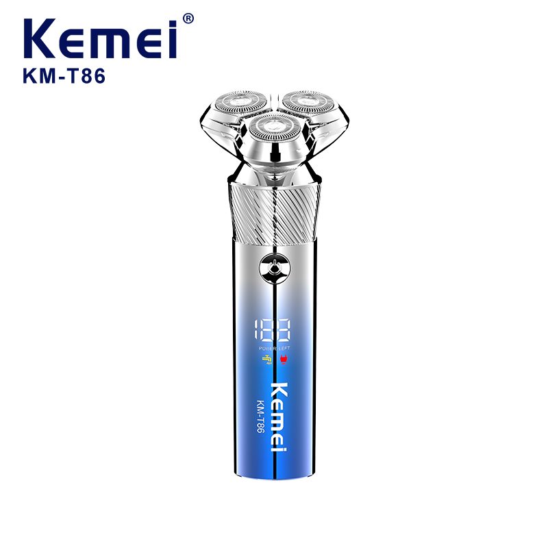 Kemei men's hair clipper triple rotating head KM-T86 — image 4