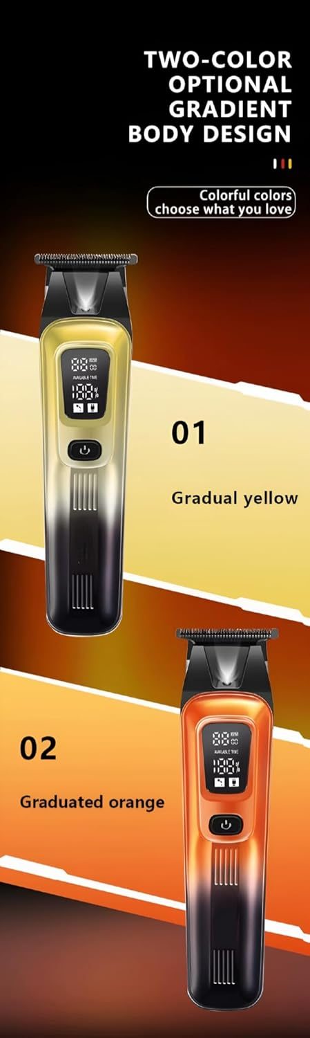 Kemei wireless hair and beard hair clipper with powerful motor KM-037 — image 4