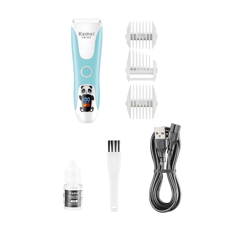 Kemei children's hair clipper with hair vacuum KM-965 — image 5