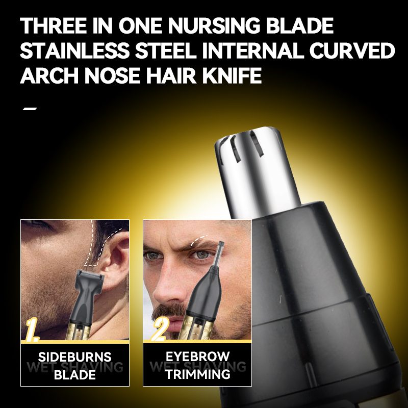 Kemei wireless nose and ear hair trimmer KM-133 — image 3