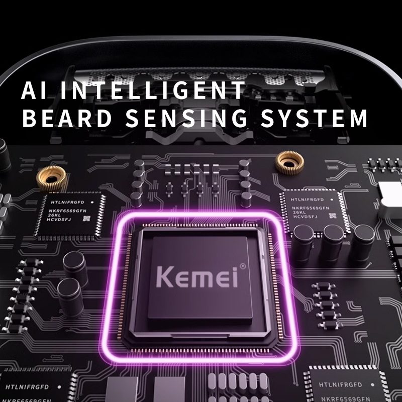 Kemei water-resistant electric hair clipper T82 — image 4