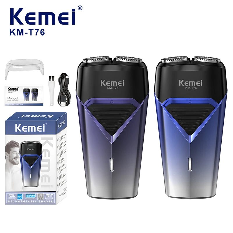 Kemei electric hair clipper with floating dual blades KM-T76 — image 1
