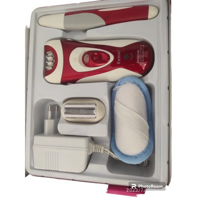 Kemei 3-in-1 rechargeable hair removal device KM-1201 — image 2