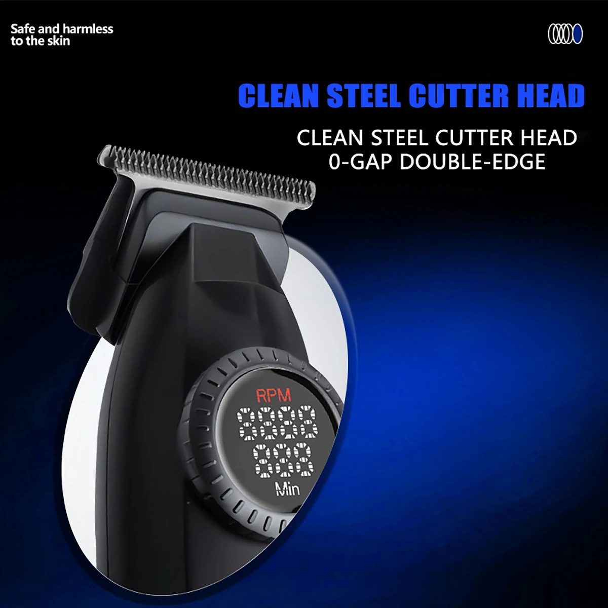 Kemei KM-1868 hair clipper with LCD screen — image 5
