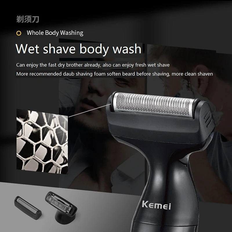Kemei 3-in-1 water-resistant hair clipper KM-114 — image 3
