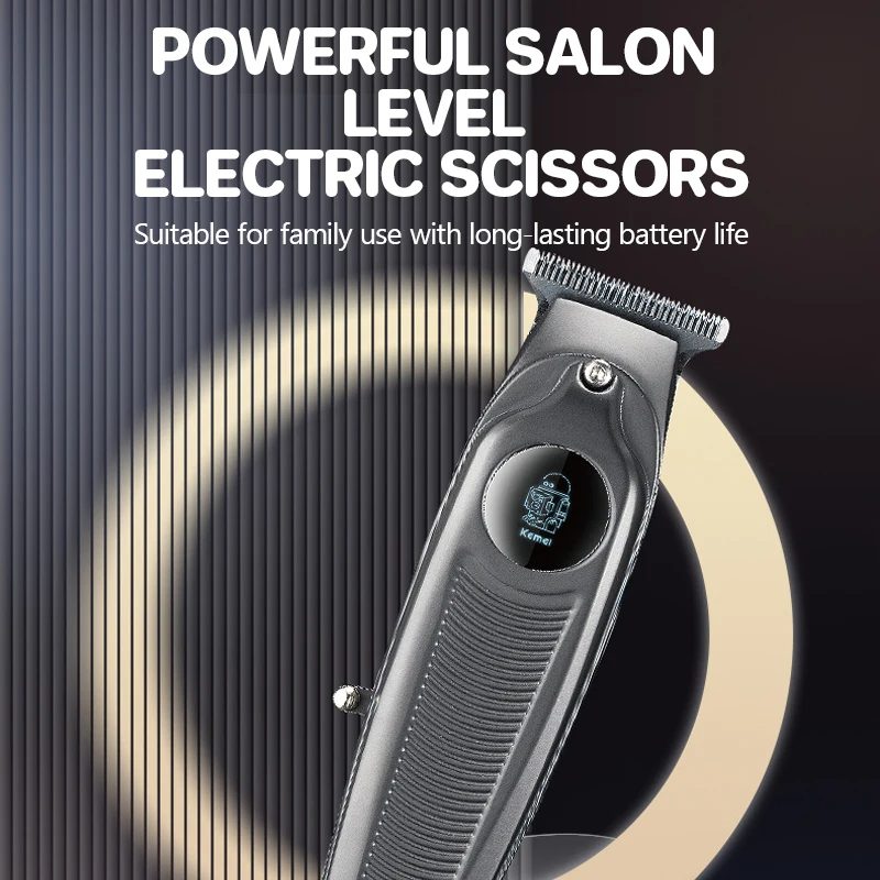 Kemei professional hair clipper with stainless steel blades 6500 RPM 2289 — image 3
