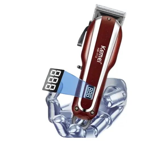 Kemei KM-1712 hair clipper 7000RPM power — image 2