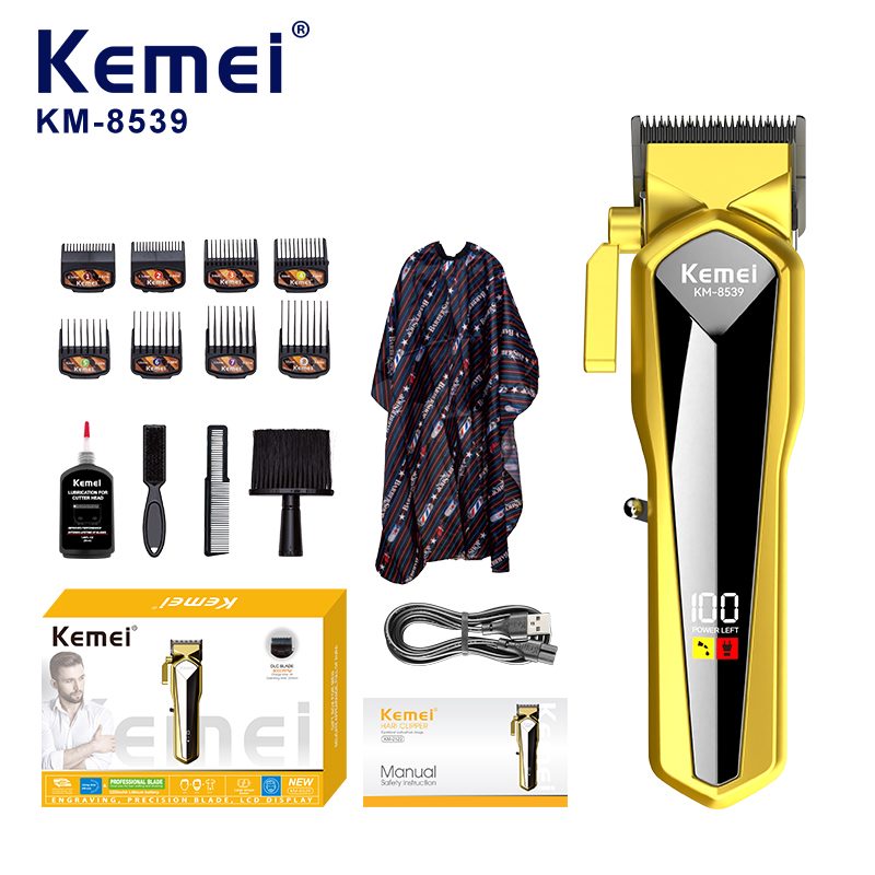 Kemei professional hair clipper with ceramic blades KM-8539 — image 1