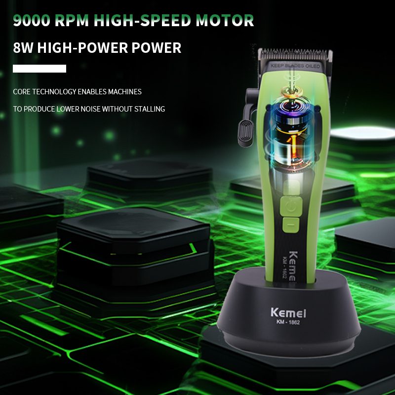 Kemei electric wireless hair clipper LCD screen KM-1862 — image 5