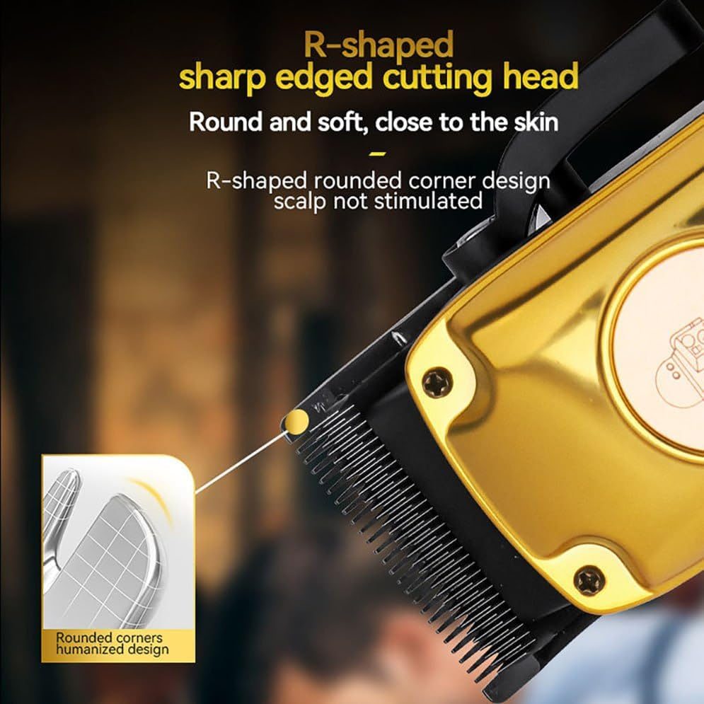 Kemei wireless hair clipper and trimmer gold 210 minutes KM-511 — image 4