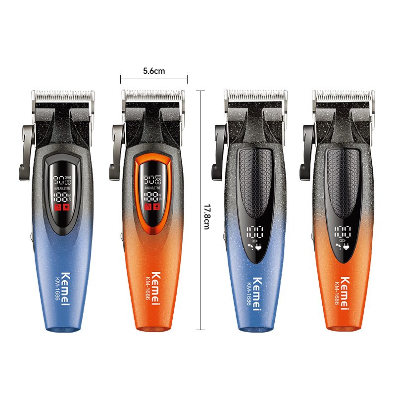 Kemei hair clipper with digital screen KM-1686 — image 2