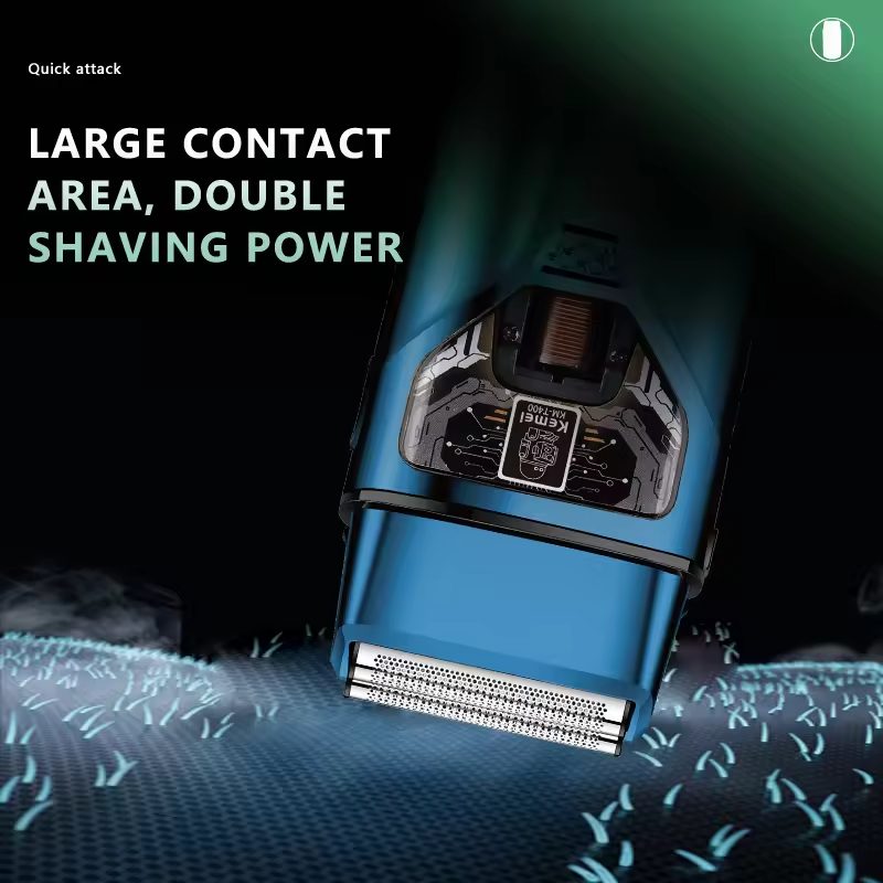 Kemei KM-T400 electric hair clipper with reciprocating dual blades — image 5