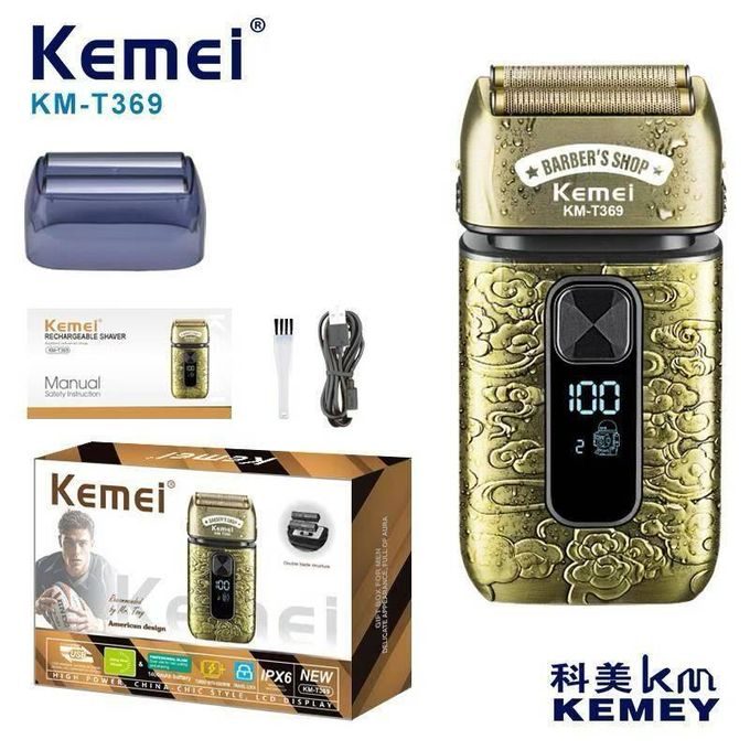 Kemei professional hair clipper and trimmer T369 — image 1