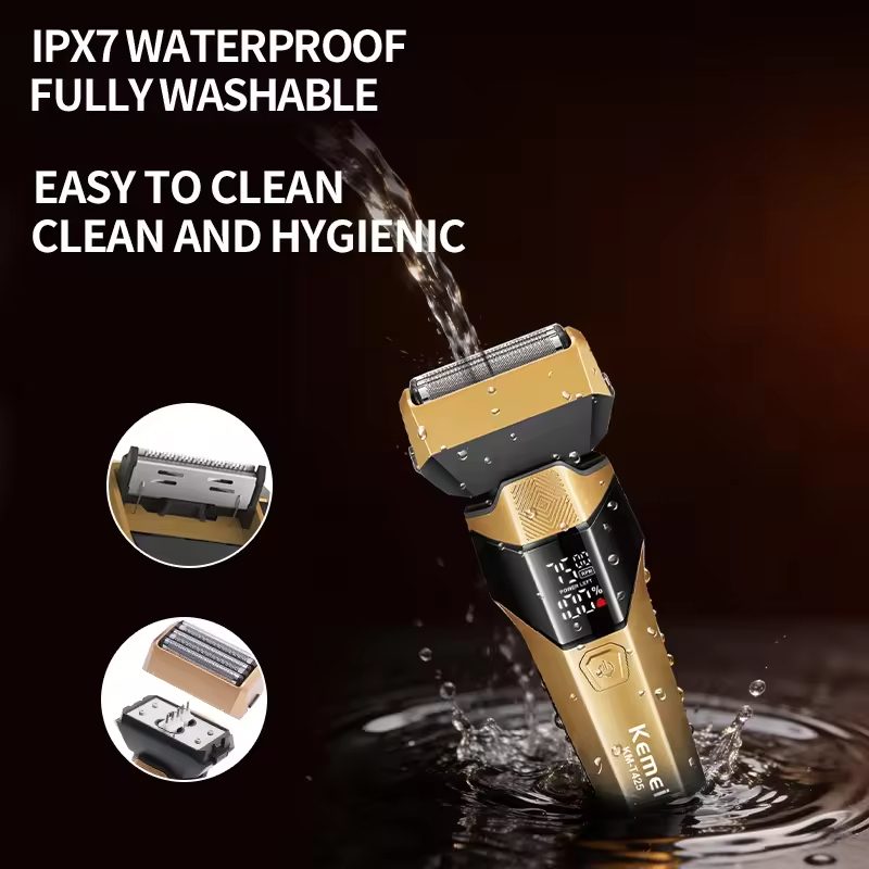 Kemei 5-blade water-resistant hair clipper KM-T425 — image 4