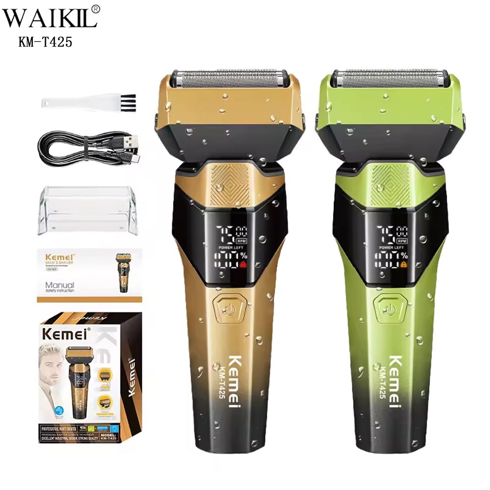 Kemei 5-blade water-resistant hair clipper KM-T425 — image 1