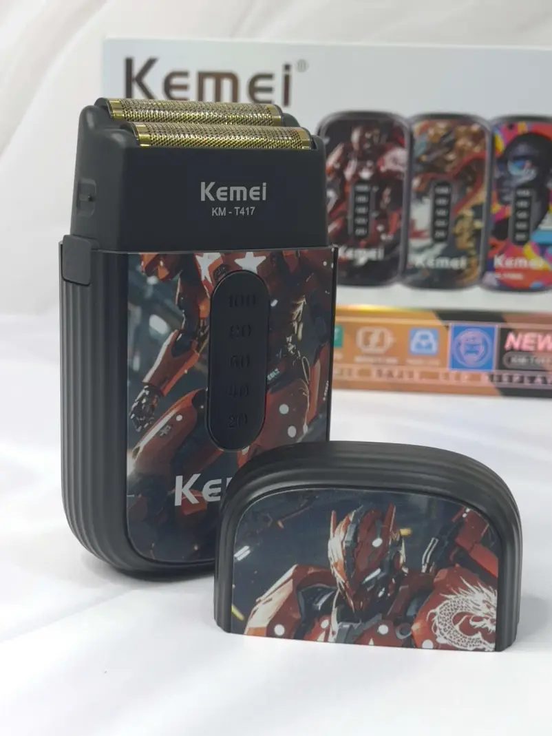 Kemei wireless hair clipper and trimmer powerful motor 8500 RPM KM-T417 — image 3