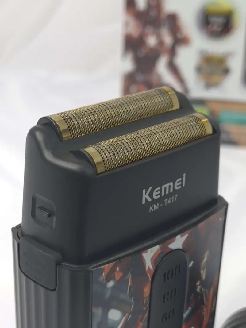 Kemei wireless hair clipper and trimmer powerful motor 8500 RPM KM-T417 — image 4