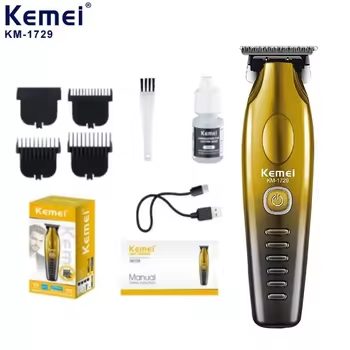 Kemei professional hair clipper 8000 RPM motor power display 1729 — image 1