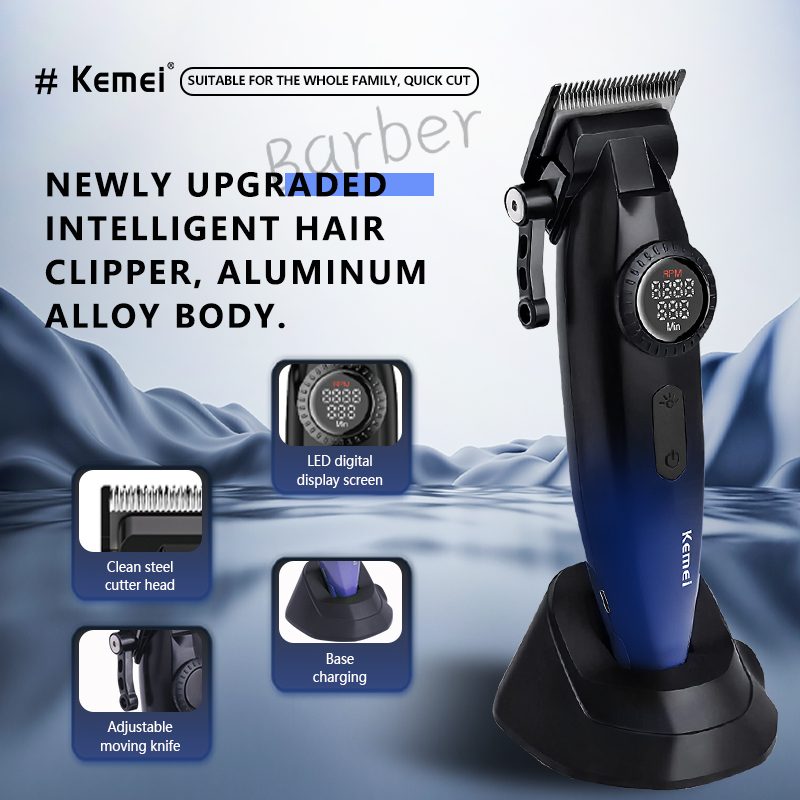 Kemei hair clipper powerful and fast motor KM-1867 — image 3