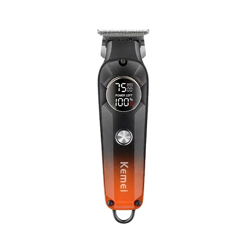 Kemei wireless hair clipper LCD USB charging 1359 — image 2