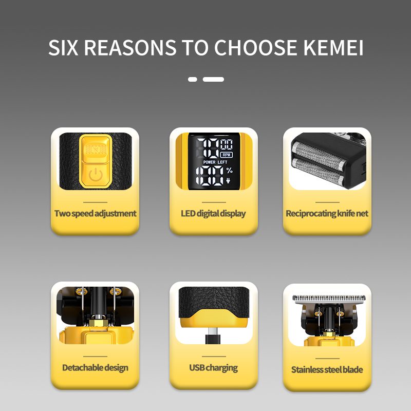 Kemei 2-in-1 clipping and trimmer set KM-1878 — image 4