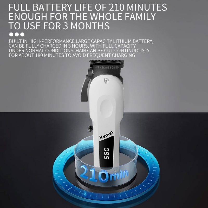 KM 807 Hair Clipper for Hair and Beard Cutting — image 3